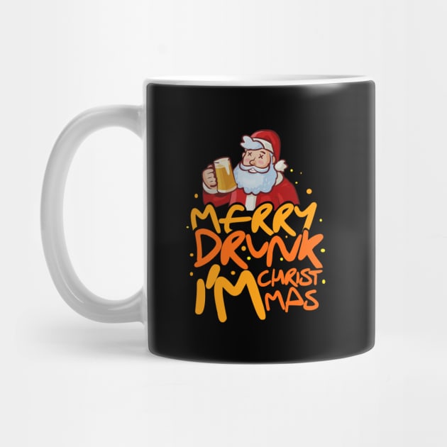 'Merry Drunk I'm Christmas' Hilarous Santa Gift by ourwackyhome